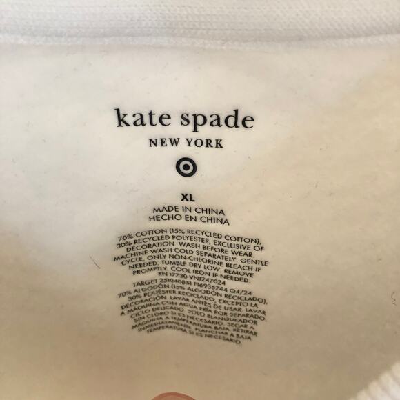Kate Spade x Target NWOT Adaptive Colorblock Pullover Sweatshirt Size XL - Picture 4 of 5